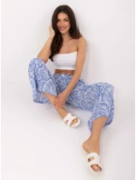 Nohavice D73771M62237F modré