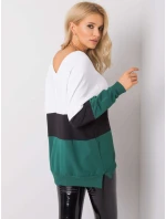 Mikina RV BL 5972.07 tmavo zelená