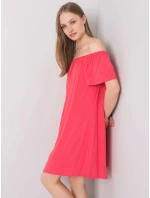 Šaty D73761M30145E koralové