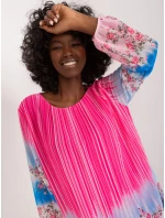 DHJ SK N8524 Šaty.14X tmavoružová