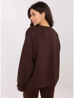 Mikina MJ BL H2477.16 tmavohnedá