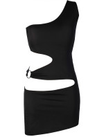 Dámske sexy šaty V-9239 čierne - Axami