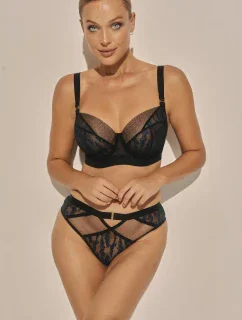 Mäkká podprsenka Kinga SC-1154 Navy Mist