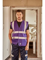 Yoko HVW 120 Hi-Vis sieťovaná bezpečnostná vesta 79.W120 hi vis yellow Yoko HVW 120 Hi-Vis sieťovaná bezpečnostná vesta 79.W120 hi vis yellow