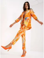 Dámske sako DHJ MA 7684A 1.22X oranžové Dámske sako DHJ MA 7684A 1.22X oranžové