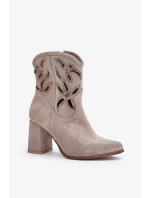 Topánky na podpätku model 201757 Step in style Topánky na podpätku model 201757 Step in style