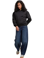 Build your Brand BY 444 Dámska mikina s kapucňou v oversize štýle „Loose Fit“ 56.0444 čierna