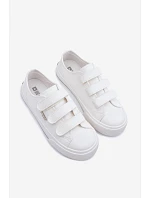 Detské tenisky na suchý zips Big Star TT374169 White Detské tenisky na suchý zips Big Star TT374169 White