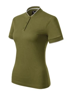 Diamantová polokošeľa avokádovo zelená