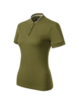 Diamantová polokošeľa avokádovo zelená