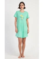 Dámske domáce šaty s krátkymi rukávmi Paula Dámske domáce šaty s krátkymi rukávmi Paula