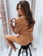 Dámska mikina MY LOVE camel FashionStreet BY1199