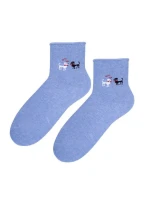 Vzorované netlačiace ponožky Steven art.099 35-40 Vzorované netlačiace ponožky Steven art.099 35-40