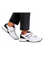 Tenisky K-swiss FARIO LTH WHITE/BLACK/MARS RED-M (04778-122-M)