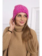 Dámska čiapka Delia K260 fuchsiová