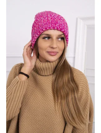 Dámska čiapka Delia K260 fuchsiová