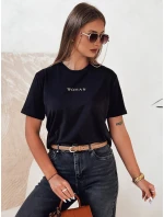 Dámske tričko WOMAN black FashionStreet RY2554