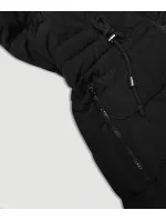 Dámska prechodná obojstranná bunda J Style army-black (16M9159-136)