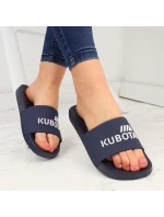 Plážové žabky basic Kubota W KUB1B navy blue