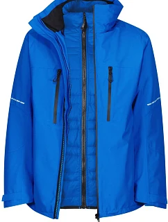 Regatta TRA 156 Zimná bunda Performance 3 v 1 „X-Pro Evader III“ 36.A156 oxford blue/black