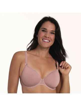 Selma Pure podprsenka s kosticami a vystuženými košíčkami 5237 rosewood - RosaFaia Selma Pure podprsenka s kosticami a vystuženými košíčkami 5237 rosewood - RosaFaia