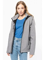 Kariban K 422 Unisex 3-vrstvová softshellová bunda s kapucňou 20.K422 červená Kariban K 422 Unisex 3-vrstvová softshellová bunda s kapucňou 20.K422 červená