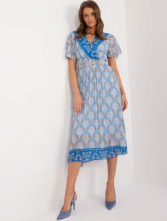 Šaty DHJ SK 11331 7.71 modrá