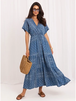 Dámske šaty IT SK A8098QYTS.98 modré – FPrice