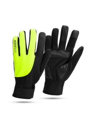 Zimné rukavice Rogelli CORE II black-fluor 3XL