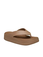 Crocs Getaway Platform Flip Flip Brown 209410 2JJ Women's