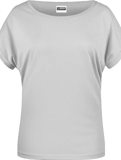 Daiber 8005 Dámske tričko z bio bavlny 02.8005 soft grey