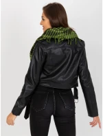 Šatka AT CH ARAFAT.37 čierny a zelený