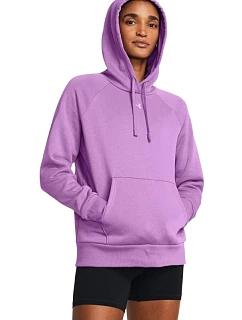 Dámska mikina Under Armour Rival Fleece Hoodie, fialová, 1379500, 560 M