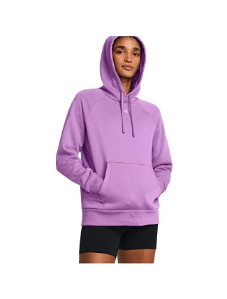 Dámska mikina Under Armour Rival Fleece Hoodie, fialová, 1379500, 560 M Dámska mikina Under Armour Rival Fleece Hoodie, fialová, 1379500, 560 M