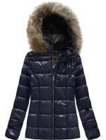 Dámska lakovaná prešívaná dámska bunda LD-7695 - LIBLAND