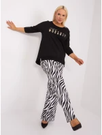 Blúzka RV BZ 9449.76 čierna farba