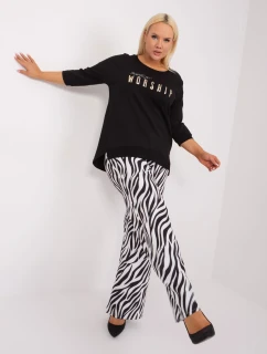 Blúzka RV BZ 9449.76 čierna farba