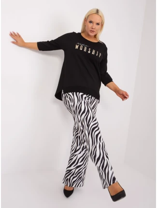 Blúzka RV BZ 9449.76 čierna farba