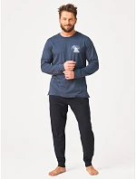 Pyžamo Key MNS 614 B26 s dlhými rukávmi, veľkosti M–2XL Pyžamo Key MNS 614 B26 s dlhými rukávmi, veľkosti M–2XL