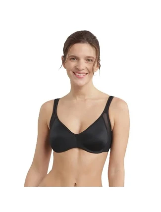 Dámska zmenšujúca podprsenka s kosticami DIM GENEROUS minimizer BRA - DIM - čierna Dámska zmenšujúca podprsenka s kosticami DIM GENEROUS minimizer BRA - DIM - čierna