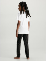 Detské pyžamo Unisex Pyjama Set Modern Cotton KK0KK000910W0 biela/čierna - Calvin Klein
