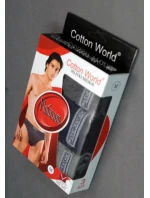 Pánske nohavičky 3PAK Platinum Mix farieb - Cotton World