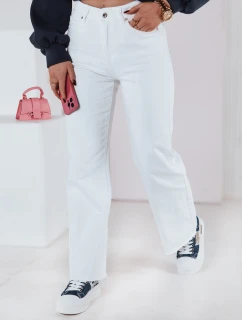 Dámske džínsové nohavice LUXEFLOW white FashionStreet UY2365