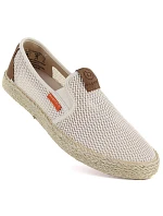 Pánska obuv espadrille slip-on beige Bugatti TT15305 Pánska obuv espadrille slip-on beige Bugatti TT15305