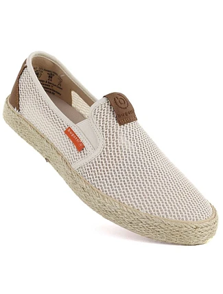 Pánska obuv espadrille slip-on beige Bugatti TT15305 Pánska obuv espadrille slip-on beige Bugatti TT15305
