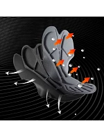 Rockbros YDDK009 pánske krátke cyklistické šortky s trakmi Veľkosť L - tmavomodré