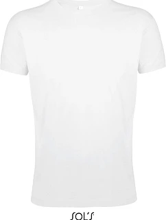 SOL'S Regent Fit Pánske tričko „Slim Fit“ 25.0553 biele