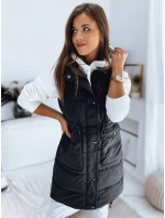 Dámska prešívaná vesta LADISA black FashionStreet TY3288