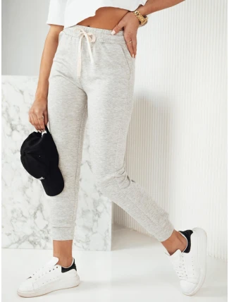 MILA sivé dámske tepláky FashionStreet UY1825 MILA sivé dámske tepláky FashionStreet UY1825
