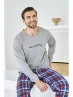 Taro Franco 3478 dĺžka/r S-XL Z25/26 pánske pyžamo